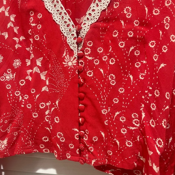 Sale‼️Free People Long Sleeves Blouse - Size Xsmall - Picture 5 of 12